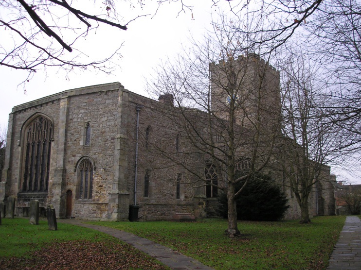 View of St Mary church from the North East