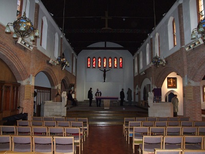 Interior image of Leicester Church of the Resurrection