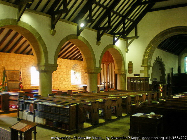 Interior image of 646469 Oxenhope St Mary the Virgin