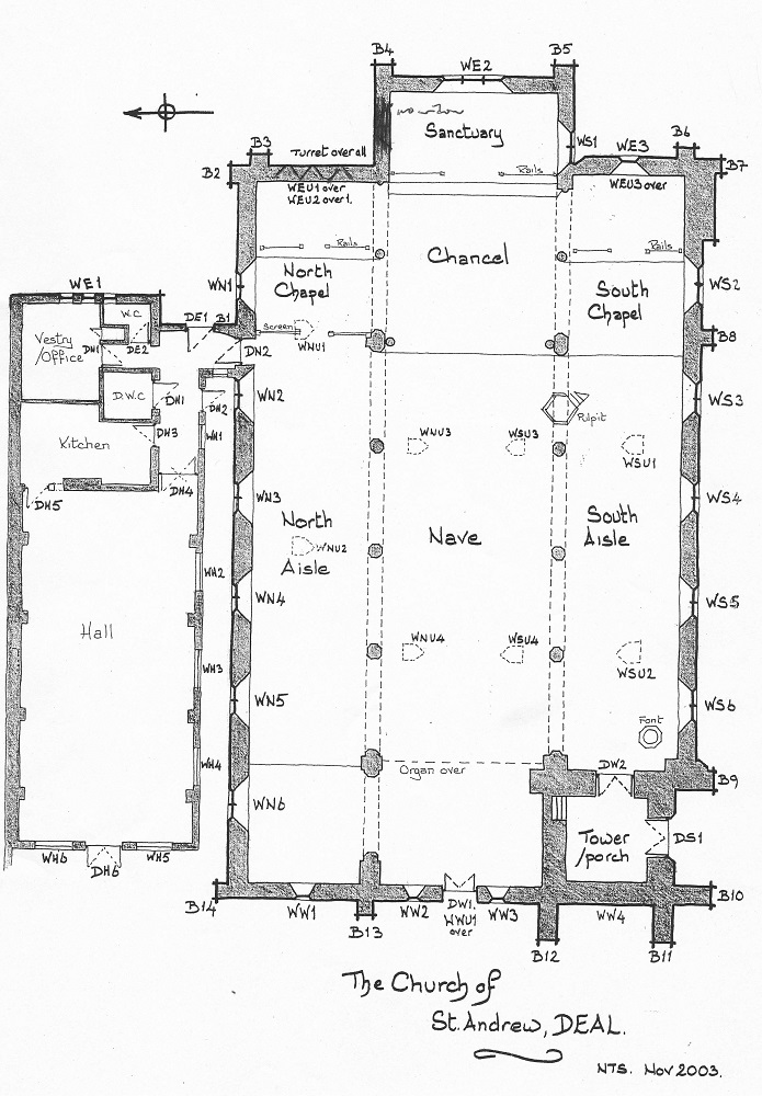 Plan of 606158 Deal St Andrew