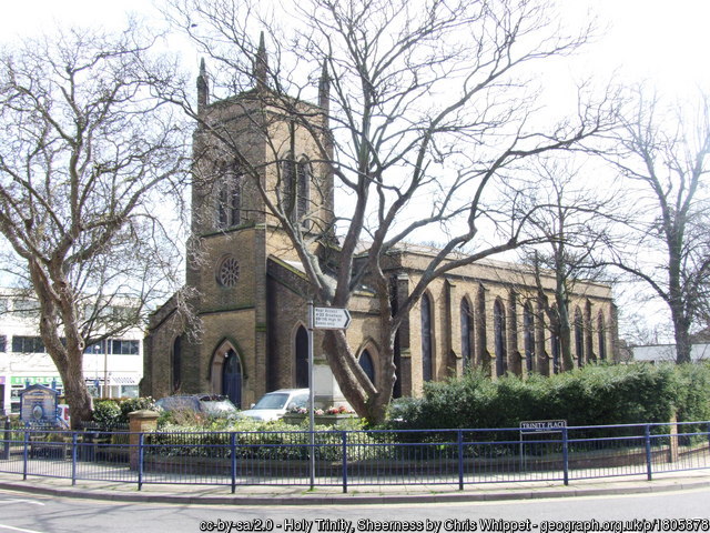 Exterior image of 606303 Sheerness Holy Trinity w St Paul