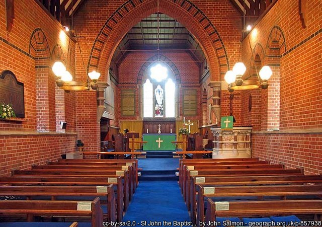 Interior image of 606153 Swalecliffe St John