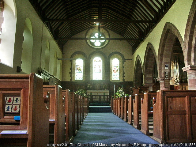 Interior image of 607169 Broughton in Furness St Mary Magdalene