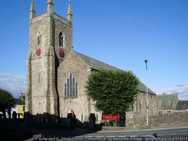 Exterior image of 607319 Cockermouth Christ Church