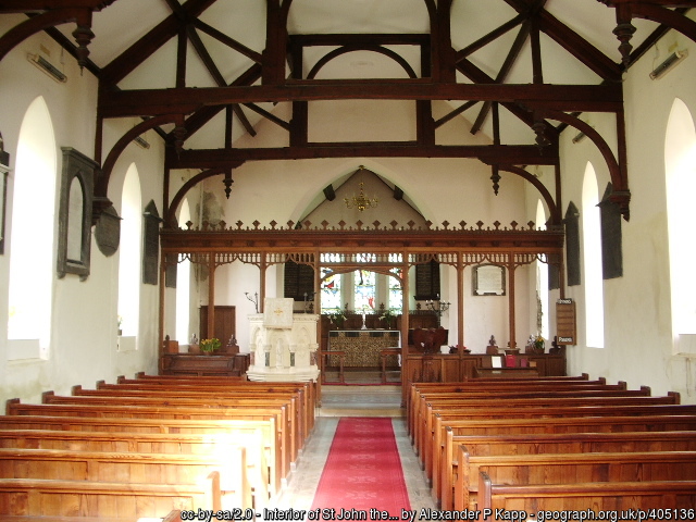 Interior image of 607386 Garsdale St John the Baptist