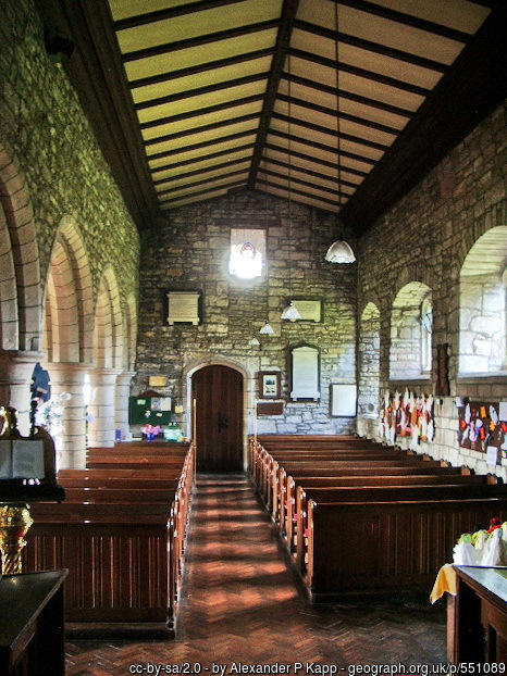 Interior image of 607028 Shap w Swindale St Michael