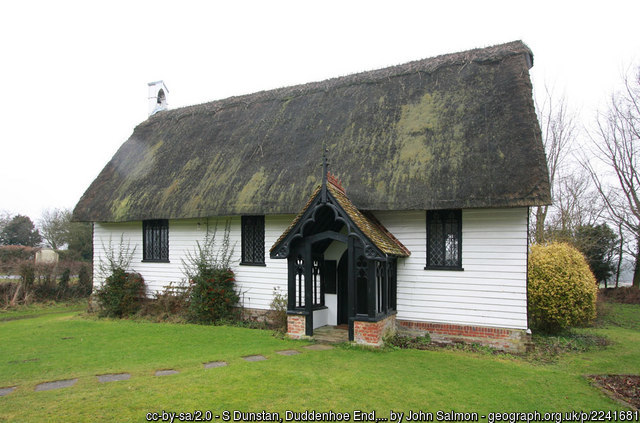 Exterior image of 608659 Duddenhoe End The Hamlet Church