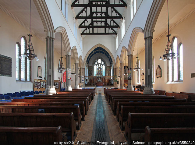 Interior image of 608116 Stratford St John the Evangelist