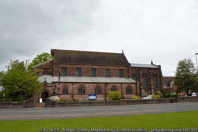 Exterior image of 609221 Alsager St Mary Magdalene