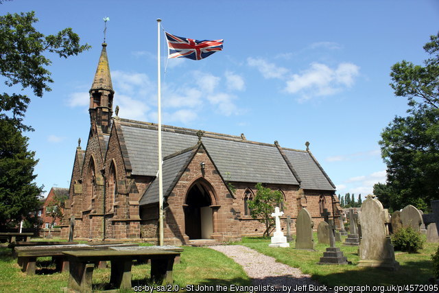 Exterior image of 609043 Alvanley St John the Evangelist