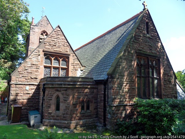 Exterior image of 609168 Caldy Church of the Resurrection & All Saints