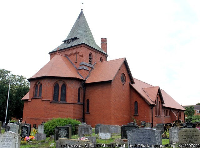 Exterior image of 609187 Great Saughall All Saints