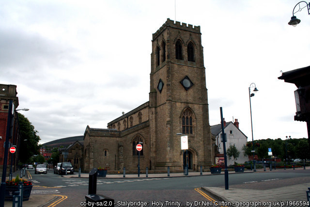 Exterior image of 609319 Stalybridge Holy Trinity & Christ Church