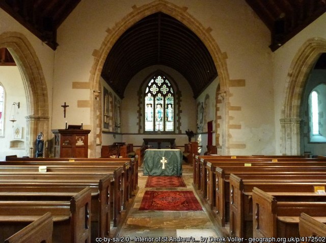 Interior image of 610070 Oving St Andrew