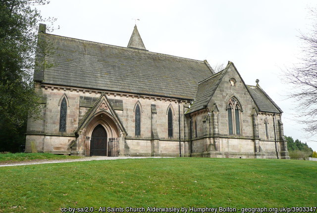 Exterior image of 612184 Alderwasley All Saints