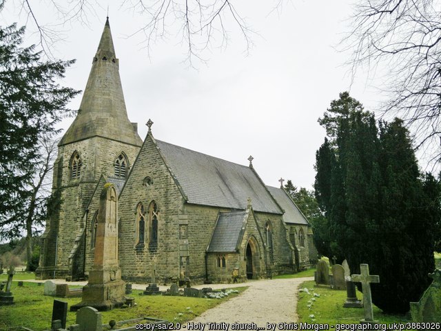 Exterior image of 612007 Brackenfield Holy Trinity