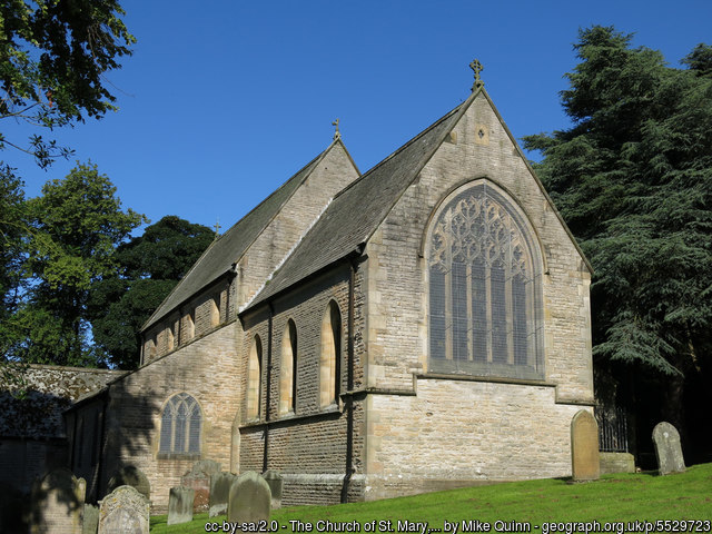 Exterior image of 613219 Middleton in Teesdale St Mary the Virgin