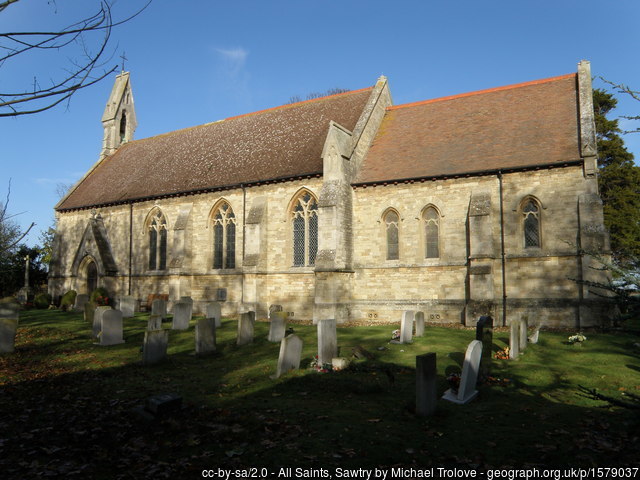 Exterior image of 614238 Sawtry All Saints