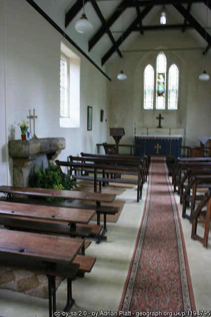Interior image of 615593 Huccaby Chapel St Raphael