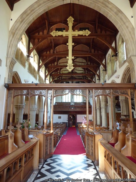 Interior image of 617005 Aldershot St Michael & All Angels