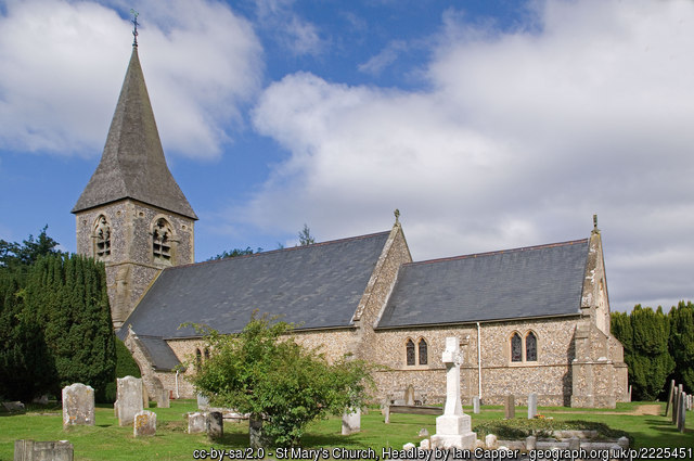 Exterior image of 617162 Headley St Mary the Virgin