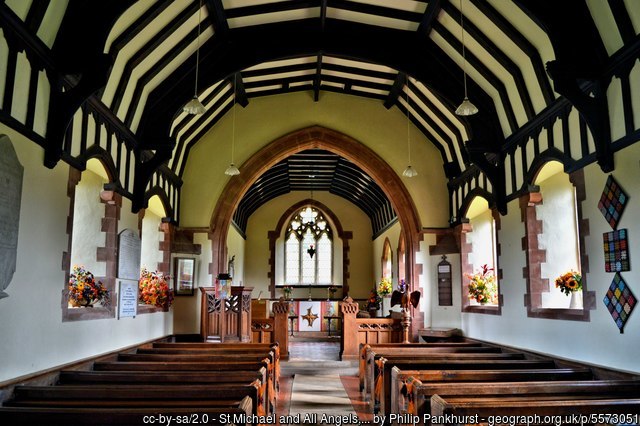 Interior image of 618143 Lingen St Michael & All Angels