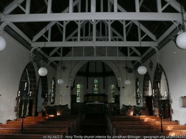 Interior image of 618435 Middleton in Chirbury Holy Trinity