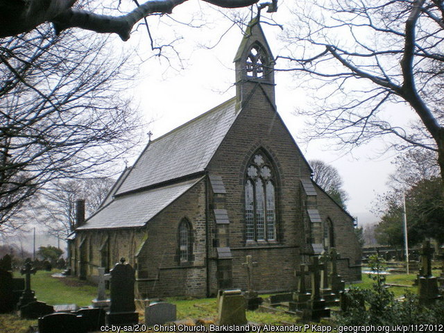 Exterior image of 646045 Barkisland Christ Church