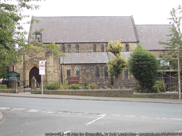 Exterior image of 646131 Carlinghow St John the Evangelist