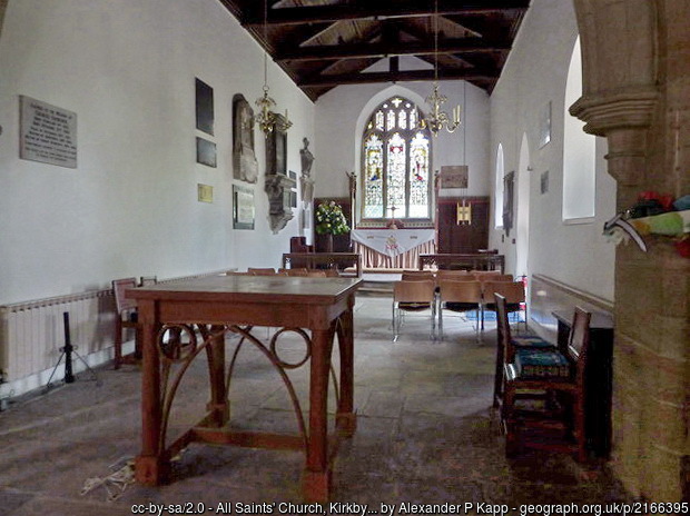 Interior image of 646357 Kirkby Overblow All Saints