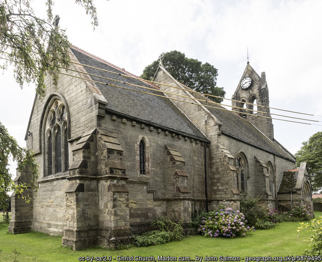 Exterior image of 646409 Marton cum Grafton Christ Church