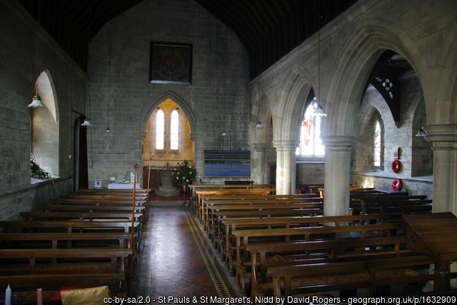 Interior image of 646450 Nidd St Paul & St Margaret