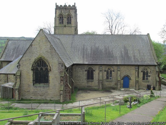 Exterior image of 646599 Upperthong St John the Evangelist