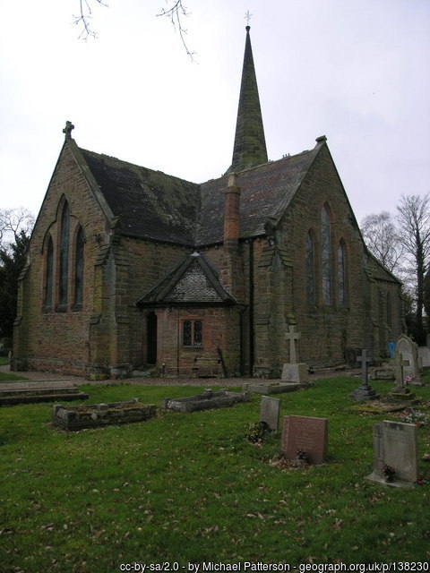 Exterior image of 620049 Bishop's Wood St John the Evangelist