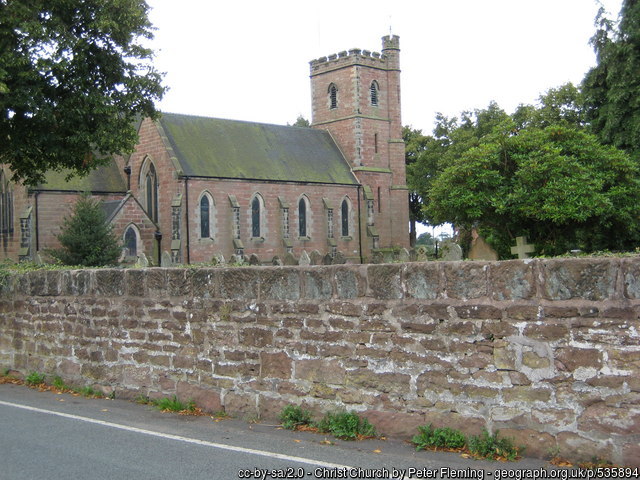 Exterior image of 620499 Little Drayton Christ Church