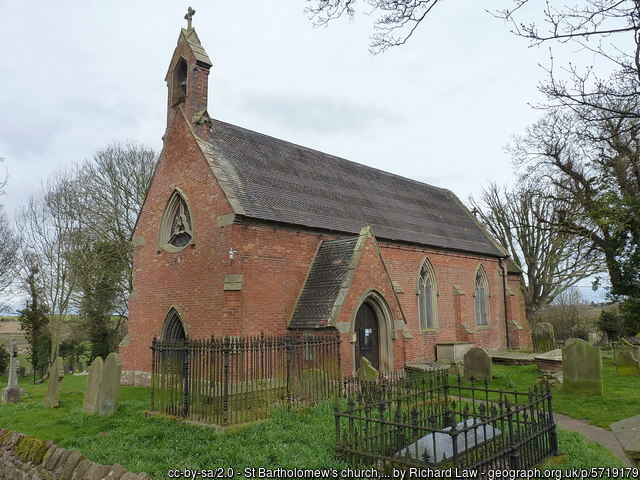 Exterior image of 620621 Longdon on Tern St Bartholomew