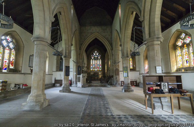 Interior image of 621174 Woolsthorpe St James
