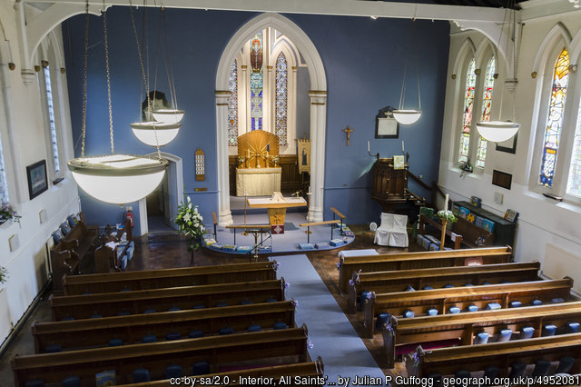 Interior image of 621648 Wragby All Saints