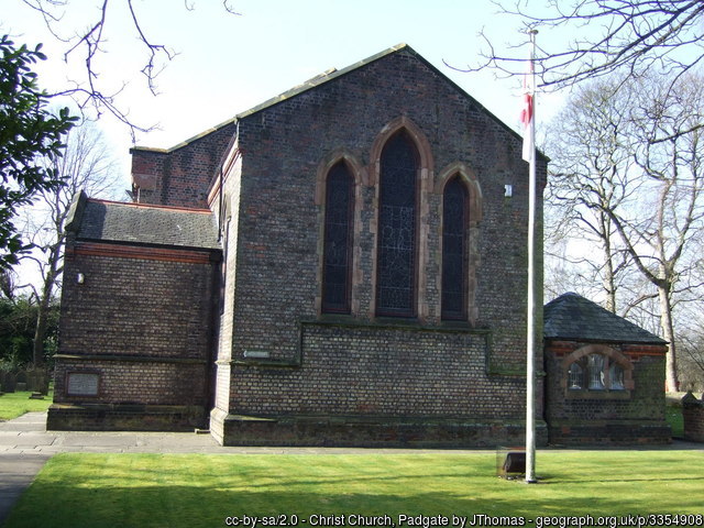 Exterior image of 622215 Padgate Christ Church