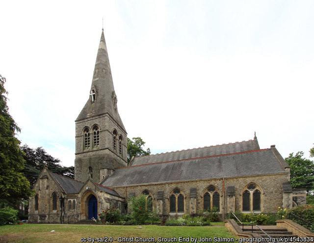 Exterior image of 623402 Christ Church Crouch End