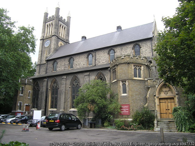 Foto Kirche 6x4 Kirche Gebäude der Holy Trinity Brompton London c2006 