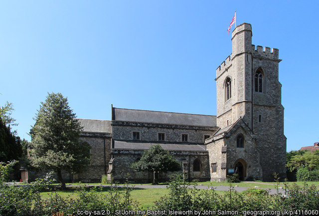 Exterior image of 623249 St John the Baptist Isleworth
