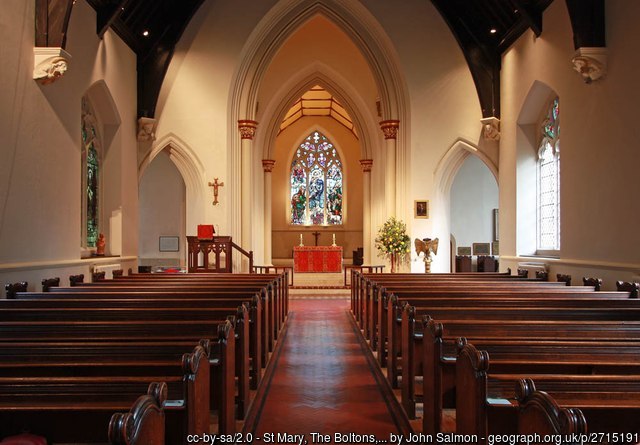 Interior image of 623183 St Mary the Boltons