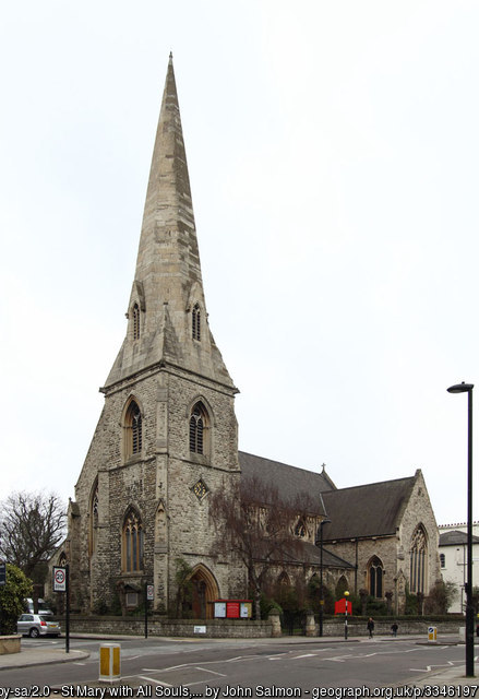 Exterior image of 623325 St Mary Kilburn Priory Road
