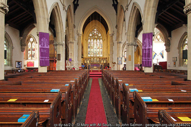 Interior image of 623325 St Mary Kilburn Priory Road
