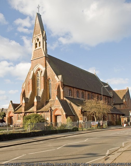 Exterior image of 623460 St Mellitus Hanwell