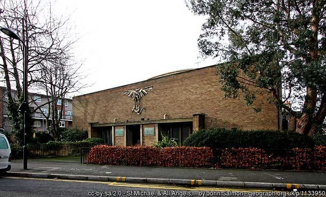 Exterior image of 623094 St Michael & All Angels London Fields