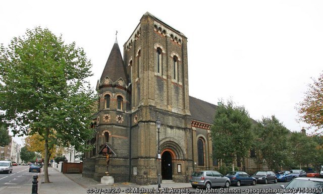 Exterior image of 623264 St Michael & All Angels Ladbroke Grove