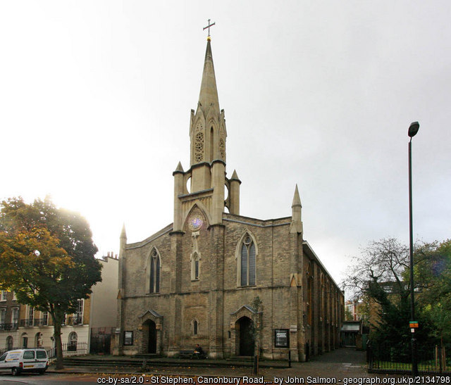 Exterior image of 623144 St Stephen Canonbury Road