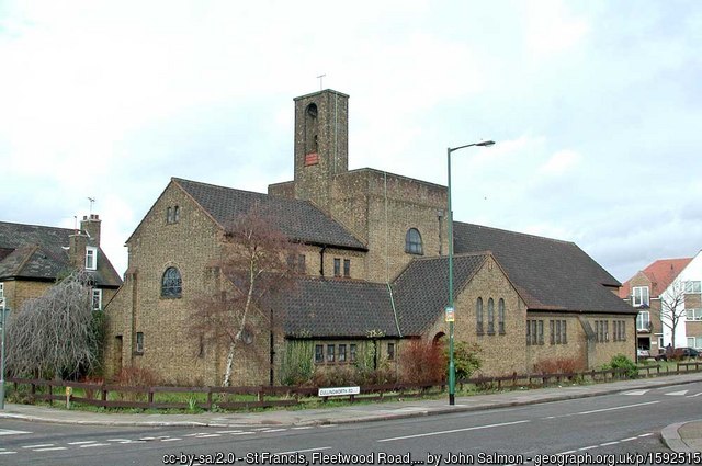 Exterior image of 623427 Willesden St Francis of Assisi